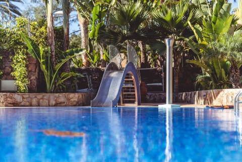 Hotels with waterslides in Gran Canaria make holidays fun for everyone